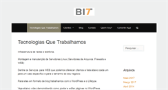 Desktop Screenshot of bit7.com.br